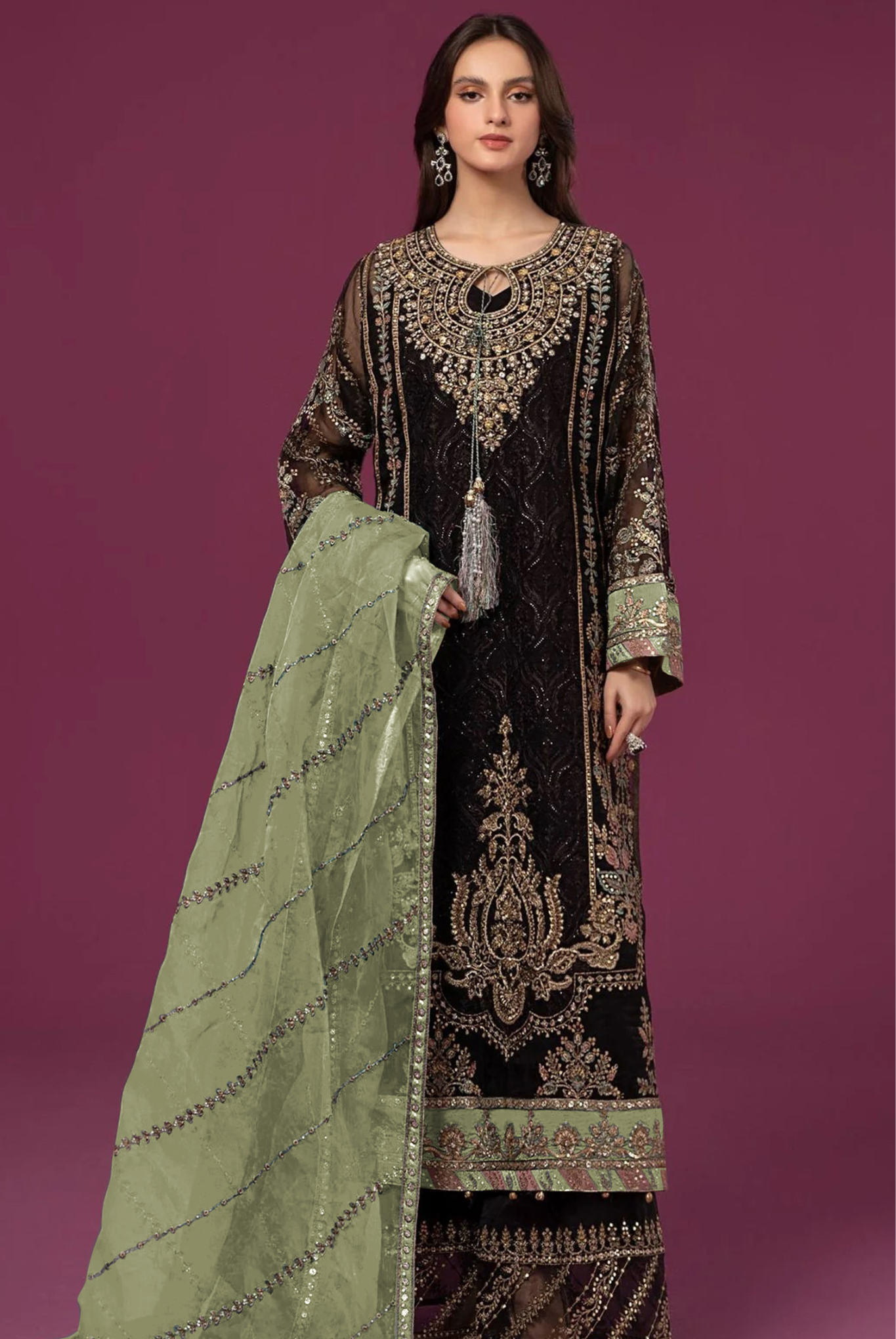 Pakistani Kurta With Dupatta